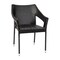 Flash Furniture Black PE Rattan Wicker Patio Dining Chair, 2PK 2-TT-TT02-BK-GG - alternate 2